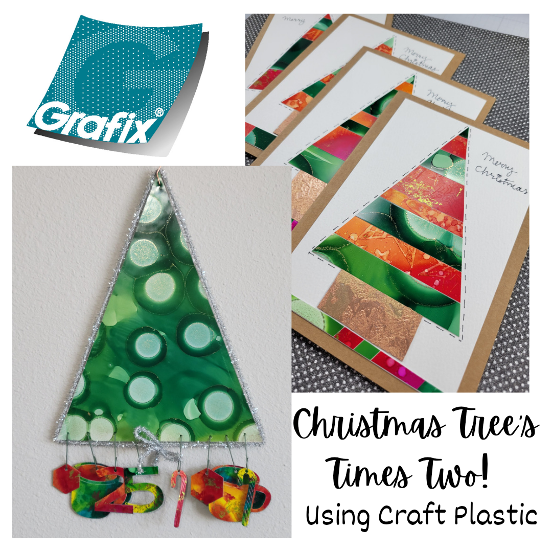 Grafix K20CP1212-4 Craft Plastic Sheets, 12 x 12, Pack of 4